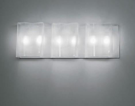 Wandleuchte 0397030A - Logico parete mini 3 in linea - Halo