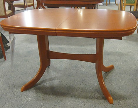 Esstisch oval - Kirschbaum furniert