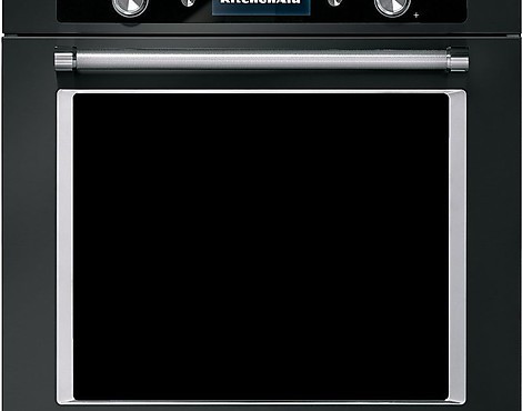 KitchenAid Twelix-Standard-Backofen Schwarz/Edelstahl - KOTSSB 60600