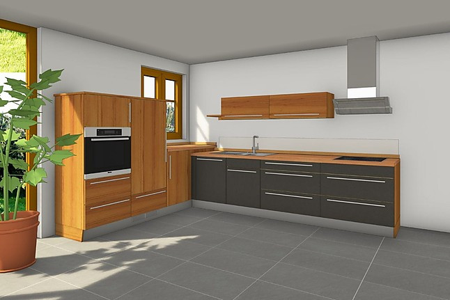 Kuche Linoleum Eiche Bora