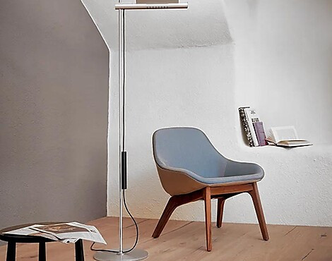 LED Standleuchte Halo Led S mit Dimmer - Baltensweiler Halo Led S
