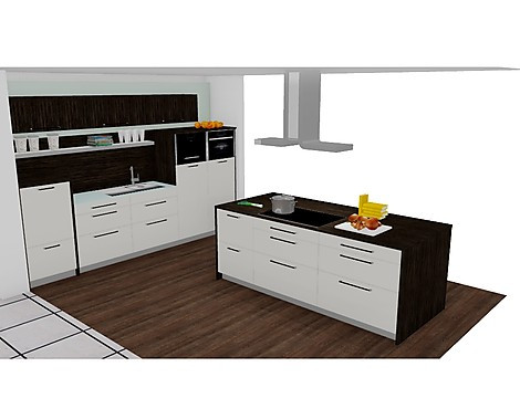 Moderne Darstellung mit vielen exklusiven Geräten - Arktika glänzend seidengrau
