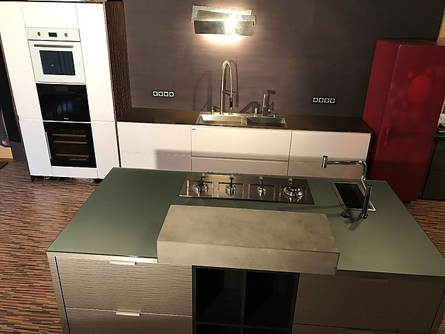 allmilmö musterküche phantastische küche luxus pur! lack glas keramik beton edelfurnier mit e Küche Mit Gaskochfeld ~ allmilmö musterküche phantastische küche luxus pur! lack glas keramik beton edelfurnier mit e