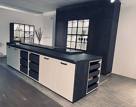 Gaggenau Küche mit Holzfurnier - Gaggenau Küche mit Holzfurnier