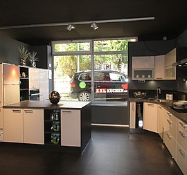 moderne Küche, Eckspüle, ideal als offene Wohnküche