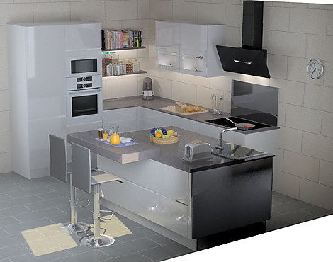 MODERNE INSEL KÜCHE AB 6999,-€ - NOBILIA