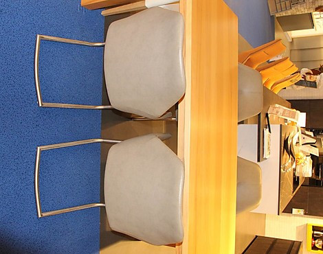 Moderner Schwingstuhl mit Kunstleder und hohem Sitzkomfort - Madita