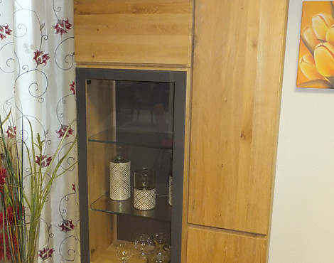 Wildeiche - Vitrine Global 5500