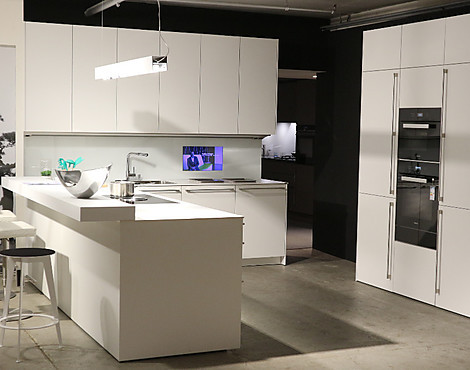 SieMatic Küche lotusweiß matt - SC41