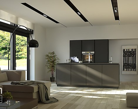 *SEGMENTO Musterküche in zeitlosem Design+ - +Eine echte Poggenpohl mit BORA und Miele!