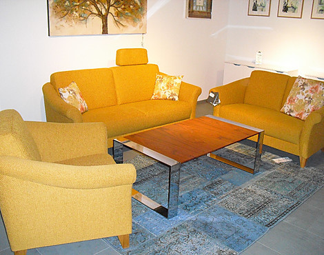 Sitzgruppe in Senfgelb - Torino S249/L249