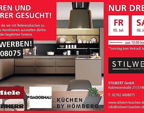 Bauherren und Renovierer gesucht! Topkonditionen!!! - Neue freigeplante Küche zu Musterküchenkonditionen