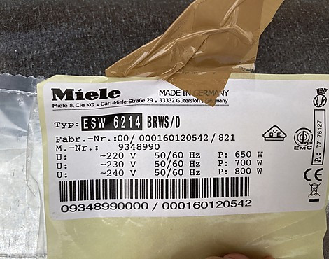 Wärmeschublade - ESW 6214