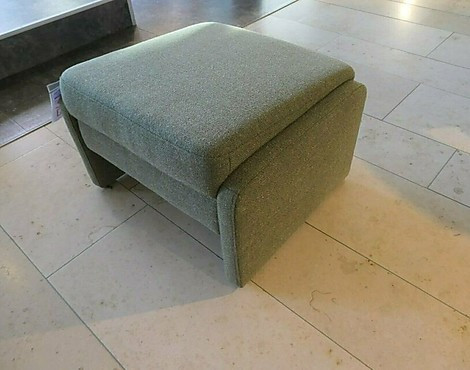 Hocker schräg, Bezug moosgrün - 3615
