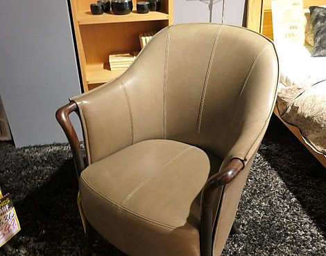 Sessel / Ledersessel ca. 62x66cm, H:88cm - PROGETTI SENSE