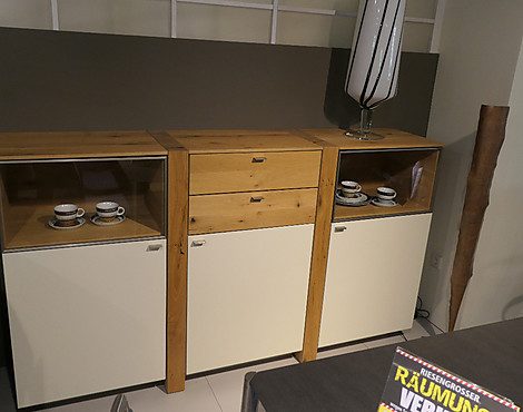 Sideboard 3-türig, 2 Schubkästen - ALBERO