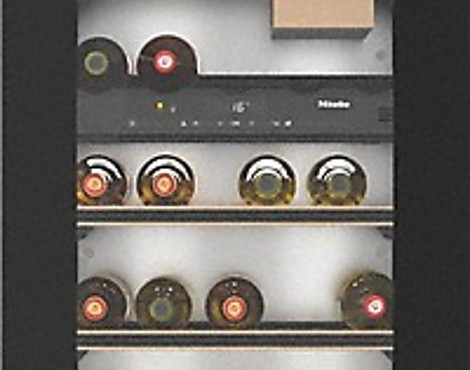 MIele KWT 6722 iGS Einbau-Weintemperierschrank, Push2Open, EEK: G - MIele KWT 6722 iGS