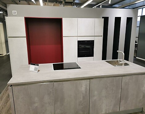 DC17 F 126 Concrete grey / F 124 Concrete white - Dassbach Forma