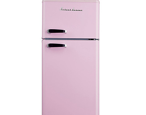 SCHAUB LORENZ SL GK212.4RT A++ SC Freistehend Kühlschrank mit Gefrierfach / Retro PopArt / A++ / - SL GK212.4RT