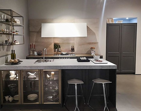 SieMatic Classic - SC/SE samtmatt grafitgrau Kassettenfront