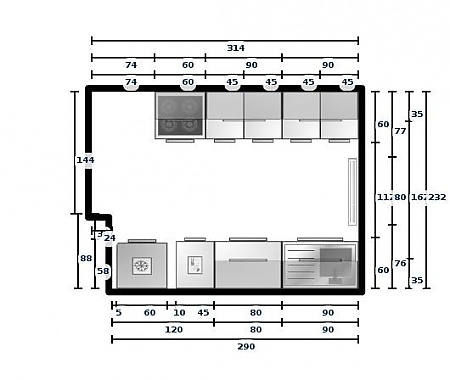 {Küchenplanung ansicht
51} Küchenplaner: Gespeicherte Planung aus dem Online Küchenplaner vom ... | {Küchenplanung ansicht
51}