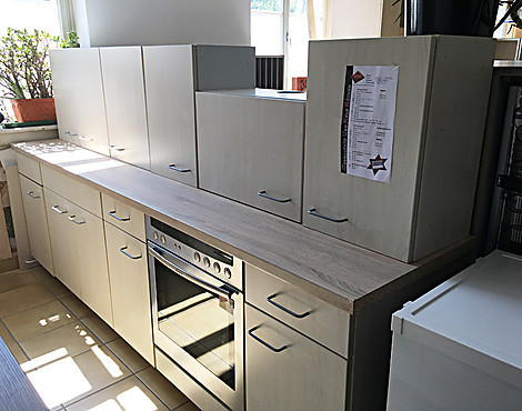 Kleine Küchenzeile/ Front Ahorn Repro / Gebraucht - Kleine Küchenzeile/ Front Ahorn Repro / Gebraucht