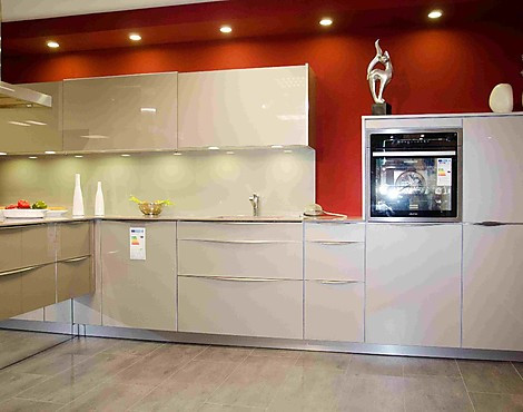 Glasfront 14 IN-Gl ingwer metallic - Planeo-Vitrin