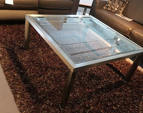 Couchtisch / Glastisch 102x102cm - Oscar