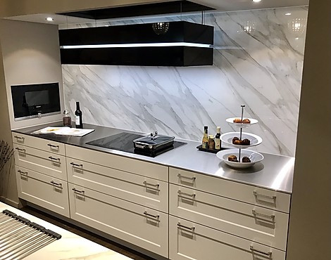 SieMatic Classic - SE 2002 RFS Pure-Lack samtmatt mit AntiPrint Oberfläche sterlinggrau