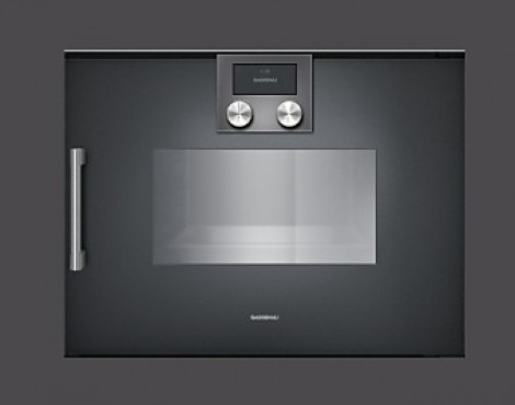Gaggenau Dampfgarofen Serie 200 Anthrazit NEUGERÄT - BSP 220100 rechtsangeschlagen