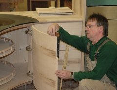 Küchenmontage der Holzküche