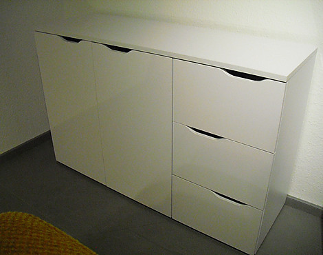 Kommode in weiß hochglanz - Mod. 7270