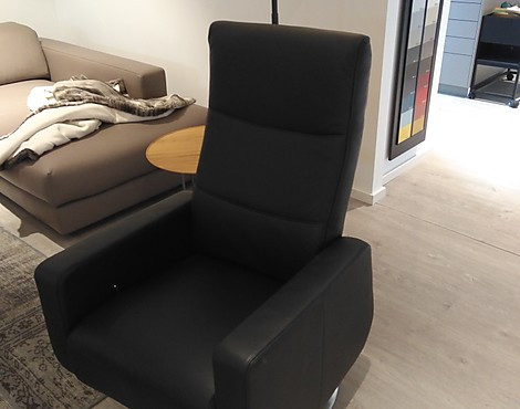 Relaxsessel in Leder - Relaxsessel Leder schwarz