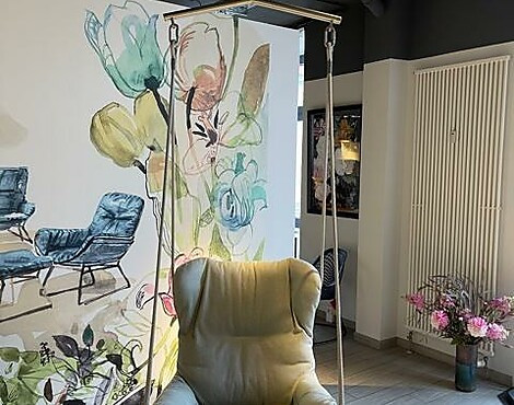 Freifrau Swing Seat - Leyasol Wingback Swing Seat
