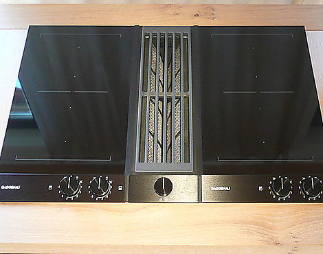 Induktions - Kochfelder mit Muldenlüftung schwarz - Serie Vario 200 schwarz