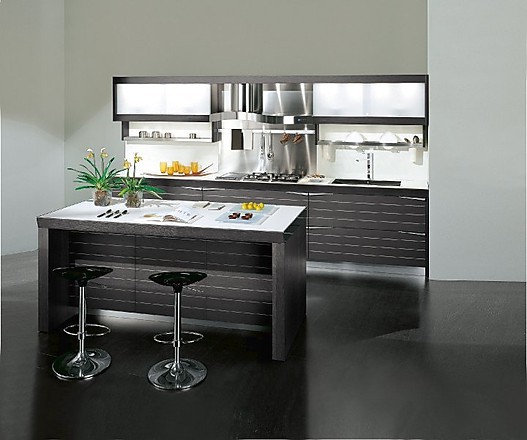 Kuche mit insel und theke ~ sammlung der neuesten küchendesign