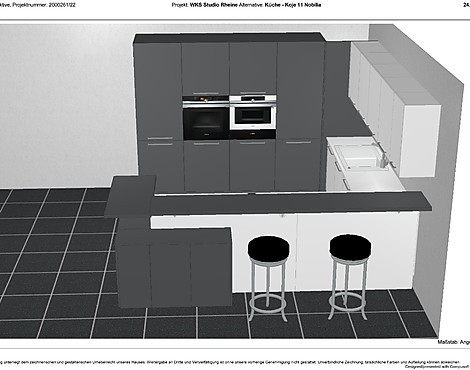 Ausstellungsküche Nobilia Touch - Touch