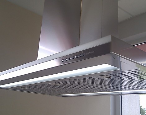 Falmec Inselhaube 90 cm - Lumen mit Leuchtstreifen