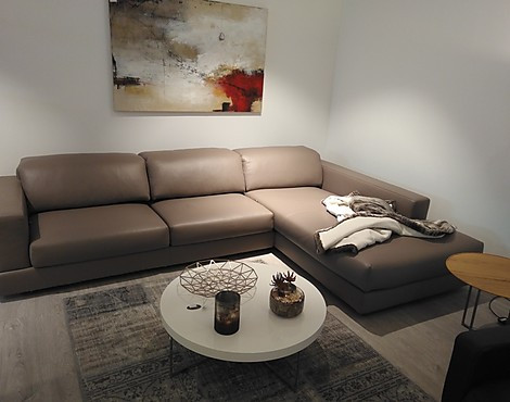 Couchgarnitur mit Verstellung GHOST in Leder - Ghost Firma Gyform