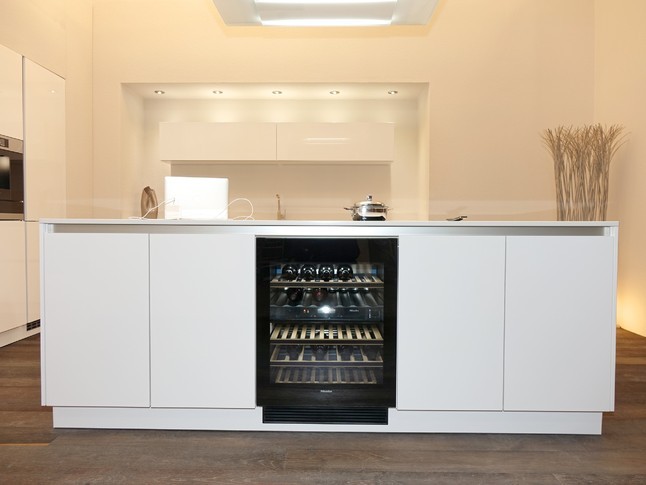 Schüller musterküche kombidampfgarer, kaffeeautomat ...