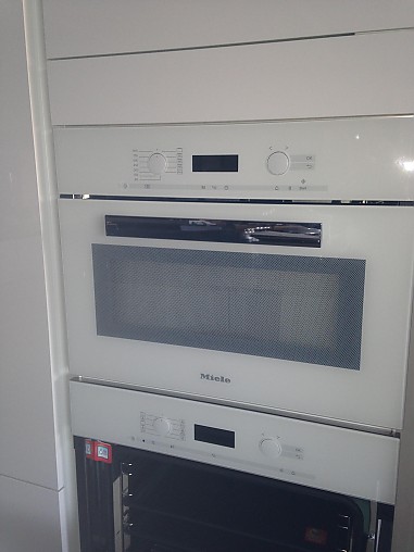 Backofen Miele M 6262 brillantweiss Miele Mikrowelle
