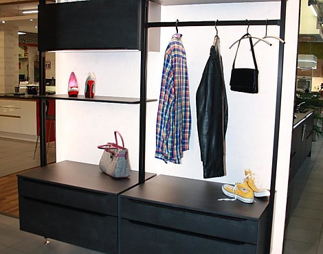 Koje 4 Garderobe - Speed Schwarzbraun