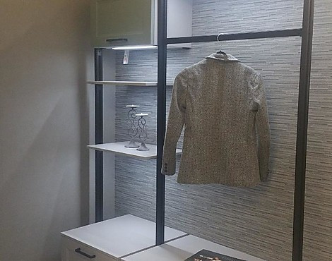 Garderobe im Landhausstil - Nobilia Cascada Steingrau und Schilff