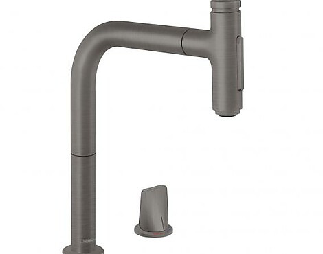 Hansgrohe Metris Select M71 2-Loch Einhebel-Küchenmischer 200 - 73818340