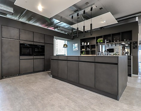 Moderne Küche im Industrielook - LEICHT CONCRETE | LARGO-FS