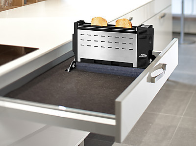 Einzigartiger Einbau-Toaster von ritter
