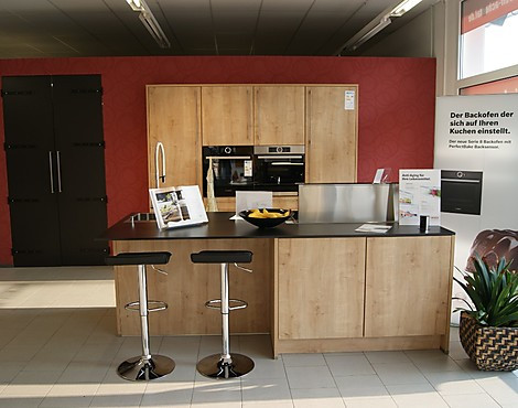 moderne Insellösung - Rio Eiche Provence NB