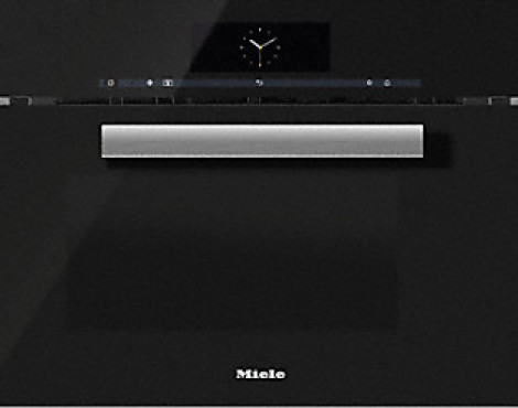 Miele Dampfgarer mit Mikrowelle - DGM6800 Obsidianschwarz