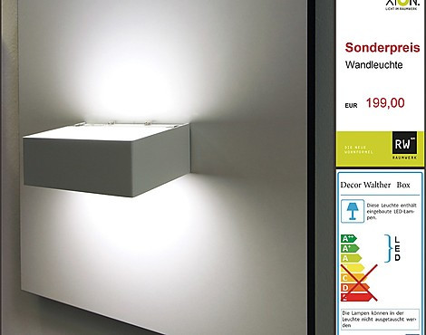 Decor Walther - Wandleuchte - Box