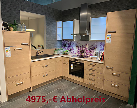⭐ Musterküche zum super Sonderpreis abzugeben - Bosch ; Front: Riva Eiche Somerset 887 - Koje 7